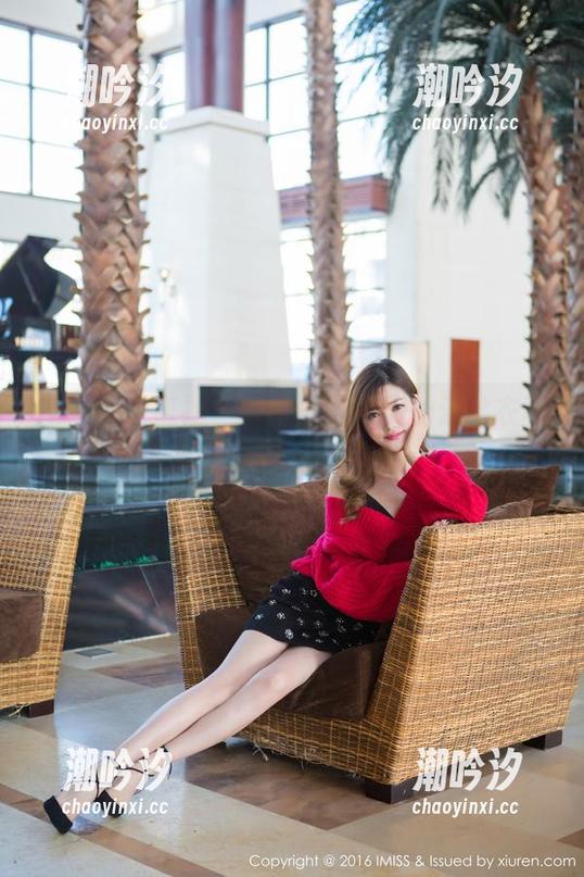 IMiss爱蜜社 - 好吧，石心琪的连体衣写真全集能让人迷失在美中