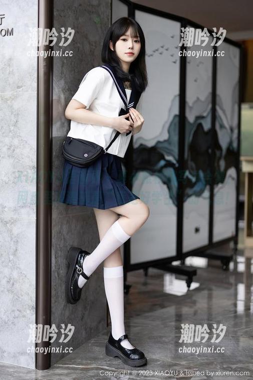 XIAOYU语画界 - 夏小雅校服写真合集，网盘里满满都是“我是好学生”的气息！