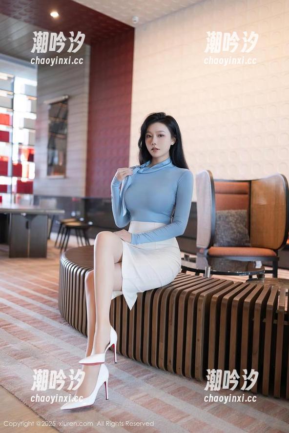 Xiuren秀人网 - 糯美子MINIbabe玩转白衬衫，图库里画面像是偷天换日，想下载个不停！
