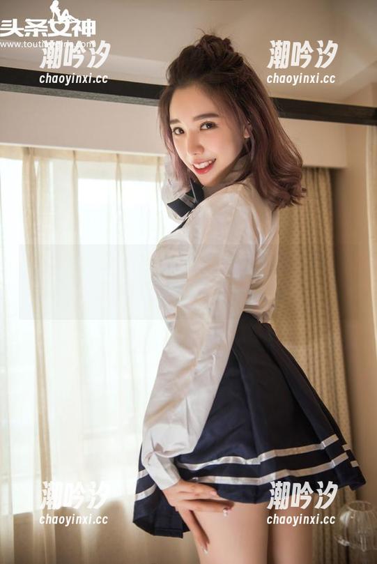 头条女神 - 无圣光的郭婉婷与豹纹，原图想看个彻底，结果又陷进了梦里。