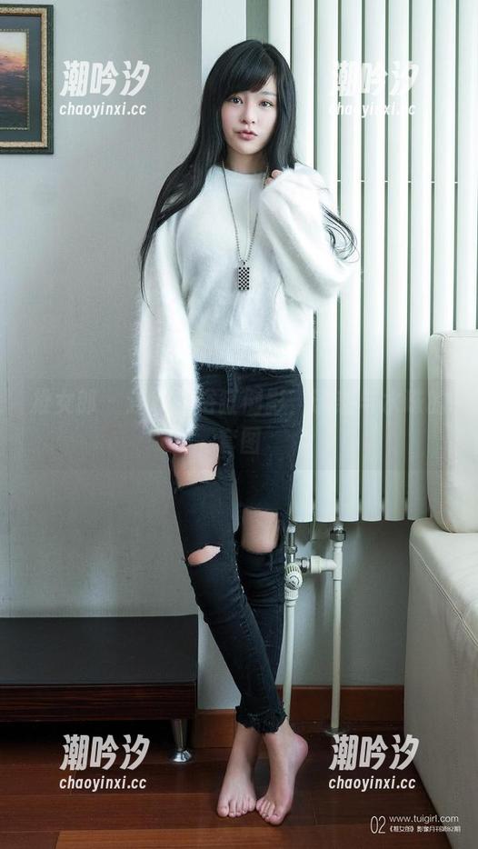 推女郎 - 连欣的浴缸倒影，诱惑与水珠的套图