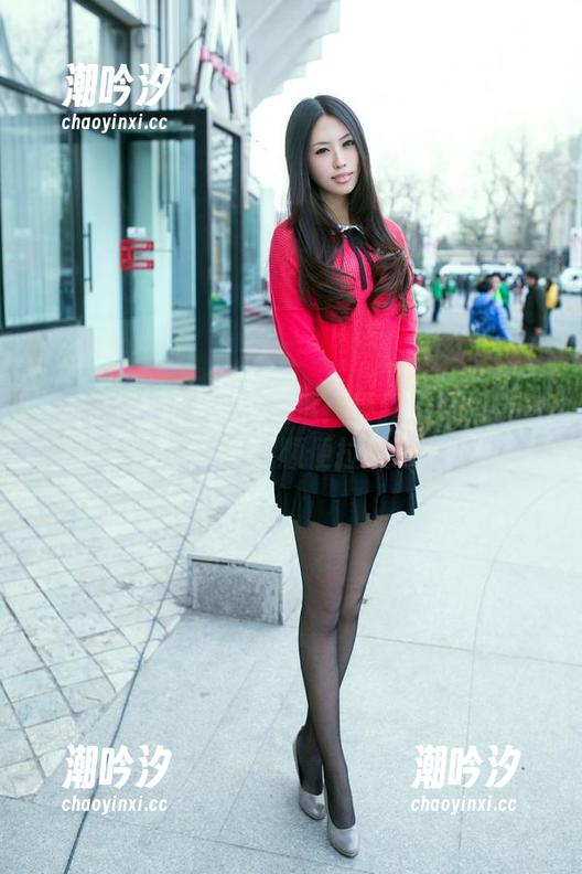 推女郎 - 陆瓷校服图透：更新后好想带着这身去吃午饭，顺便拉票选服装！