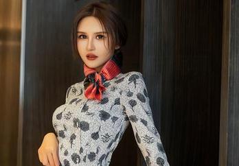星颜社 – 潘娇娇职业装最新写真，职业与潮流的完美交融？