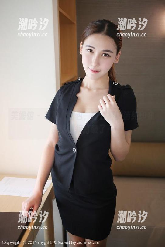 美媛馆-胡润曦 美媛馆 - 私拍、图包,胡润曦的清纯印象被这拼接打破了…