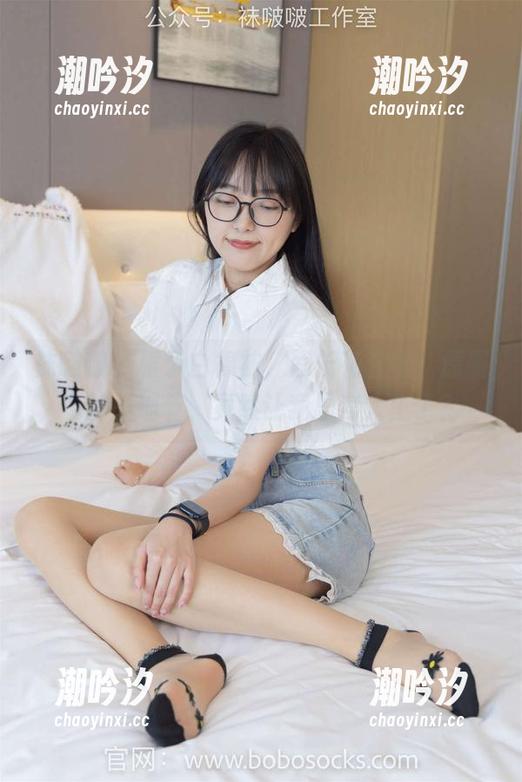 袜啵啵 - 稚予白棉袜，超长花絮版！原图中的小细节，竟然让我思考人生了？