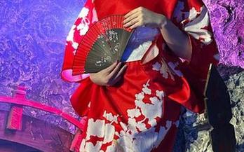 微密圈 – 更新！轩子巨二兔的酒红套图，这迷离色彩真让人看得想喝酒